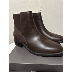 Style & Co Women's Edwinaa Booties, Choco Sm, Size 6M